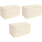 Homex Tela Yorgan 100X50X50Cm Hurcu-Krem/3 Adet