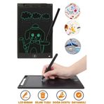 homika dekorasyon LCD Ekranlı Dijital Çizim Tableti Kalemli Çocuk Yazı Tahtası Grafik Resim Çizme Tablet
