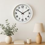 Homing 28 cm Beyaz Çerçeveli Duvar Saati 241864