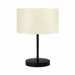Homing Ayd-2849 Krem Krem Kumaş Metal Gövdeli Abajur