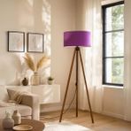 Homing AYD-2955 Mor Takoz Gövdeli Kumaş Lambader