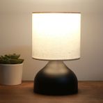 Homing AYD-3087 Krem Milano Metal Gövdeli Abajur