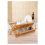 HOMİNG Bambu Set Üzeri Bulaşıklık ve Tabaklık 241737