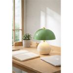 HOMİNG Blush Mint Yeşili Krem Abajur 242493