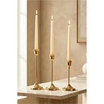 HOMİNG Brilla Gold 3'lü Şamdan Seti 242621