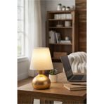 HOMİNG Milano Mini Gold Abajur Kumaş Başlık