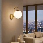 Homing Stars Antik Gold Camlı Aplik 242430