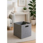 HOMİNG Tekli 30x30 cm Çok Amaçlı Keçe Organizer Dolap İçi Düzenleyici
