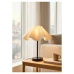 HOMİNG Viora Keten Başlık Siyah Abajur 242696