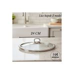 HOMIVA HOME CAM TENCERE KAPAĞI 24 CM- Tüm marka ve model tencerelerle uyumludur