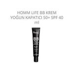 Homm Bitkisel BB Krem 50 SPF 40 ml Tüm Cilt Tipleri İçin Yüksek Koruma ve Mükemmel Kapatma