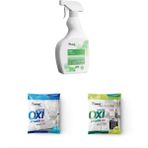 Homm Clean Homm Bitkisel Leke Çıkarıcı Set 3’lü ( Leke Çıkarıcı -Oxi Beyaz-Oxi Mutfak) - 1 kg