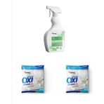 Homm Clean Homm Bitkisel Leke Çıkarıcı ve Oxi Beyaz Seti