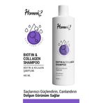 hommlife Biotin İçeren Günlük Destek ve Günlük Kullanım | Collagen & Biotin Şampuan 400 ml