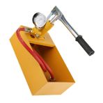 HOMOCONO 1 Takım Manuel Hidrolik Su Test Pompası Kapasiteli Su Boruları için Taşınabilir Basınç Test Cihazı Basınç Ölçer ile Donatılmış Çok Amaçlı Kullanım için Uygun