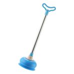 Homoyoyo 1 Bilgisayar Tuvalet Tıkanıklığı Açmak Temizlik Tuvalet Için Küçük Dalgıç Lavabo Tahliye Pistonu Küvet Aksesuarı Klozet Temizleyici Pnömatik Piston Araçları Silgi Saç Alıcı Düz