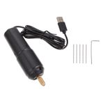 Homoyoyo 1 Takım mini elektrikli matkap ağaç İşleme matkap uçları için el matkabı delik yumruk epoksi reçine USB şarjlı matkap el inci matkap el tipi delik delme inci pırlanta model uçak