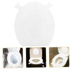Homoyoyo 1 Takım tuvalet yıkayıcı banyo klozet kapağı klozet minderi koltuk minderi yapışkanlı tuvalet pedi tuvalet kapağı yastığı yıkanabilir tuvalet paspası arka çıkartma tek ped eva