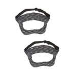 Homoyoyo 2 Adet Vr Baş Maskesi Yüz Polyester 3D Kulaklık Kutusu