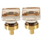 Homoyoyo 2 Dolap Kapağı Tutacağı Dresser Çekmece Kolu Topuzu Mutfak Dolapları Için Kolu Için Kabine Mutfak Topuzu Dolaplar Için Kapı Çekme Kolu Küçük Dresser Topuzu Dolap Kolu Pirinç
