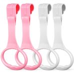 Homoyoyo 4 Adet Bebek Çekiş Halkaları 7. 70 Inç Bebek Playpen Çocuklar Için Beşik Çekme Yüzüğü Yürüyüş Egzersizleri Assistant