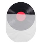 Homoyoyo 50 Adet Şeffaf Konteyner Kayıt Kollu Depolama Bağlayıcı Vinil Plak Kapakları Şeffaf Kayıt Kapakları Arşiv Albüm Kollu Kayıt Dış Kollu Kayıt Çantası Iç Çanta Anti-Statik