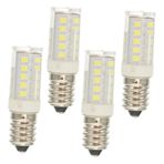 Homoyoyo LED Ampul 4 Adet buzdolabı ampulü cihaz ampulü mikrodalga ampul e14 baz ampul buzdolabı ışık değiştirme Mikrodalga fırın buzdolabı ışığı dikiş makinesi seramik Buzdolabı Ampulleri