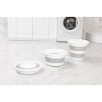 Homprime Katlanır Kova 13 Lt - Beyaz