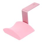 HOMSFOU Kulaklık Askısı Kulaklık Askı Kancası Çalışma Masası Masa Kulaklık Standı Montajı Kulaklık Için Masa Kancası Tutucu Masaüstü Monitör Montajı Metal Askı Pembe Yapıştırıcı Bilgisayar