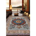 Homshtag Mandala Halısı,meditasyon Temalı Renkli Halı,madala Desenli Çiçekli Vintage Halı,yoga Halısı,sipiritüel Halı Çok Renkli
