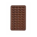 homvira 🧸🍫 Ayıcık Figürlü Silikon Çikolata Kalıbı 40 Gözlü | Jelibon Şekerleme Buz Kalıbı | Esnek Yapışmaz | -40°C / +230°C Isıya Dayanıklı