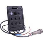 Homyl 301 Akustik Gitar Bandı Ekolayzer Pickup Piezo Mic Blend (Yurt Dışından)