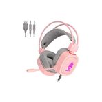 Homyl S100 Pembe Oyuncu Kulaklığı