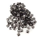 Honbay 200 ADET 10 mm Tabanca Siyah Çivi Başları Kendin Yap Metal Punk Çiviler Noktalar Deri El Sanatları için Kare Piramit Saplamalar