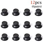 Honbay 6Pairs(12PCS) Replacement Joystick Thumb Stick Grips Cap Cover for PlayStation 4 PS4 Controller