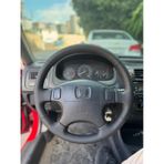 Honda 4 Kol Kaplama Deri Direksiyon Kılıfı Siyah