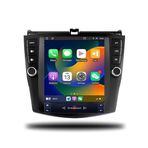 Honda Accord 2003-2007 için 9.7 İnç Tesla Stili Android Multimedya Sistemi - Kablosuz CarPlay & Android Auto - HD Dokunmatik Ekran - Bluetooth - WiFi - Geri Görüş Kamerası Desteği (8 GB 8 ÇEKİRDEK)
