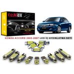 Honda Accord 2003-2007 LED İç Aydınlatma Ampul Seti FEMEX Parlak Beyaz