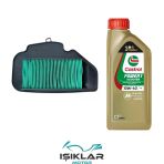 Honda Activa 125 Castrol Yağ Ve Hava Filtre Bakım Seti Bs0010