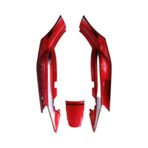 Honda Cbf 150 Sele Alti Kapak 3 Lu Takim Kirmizi