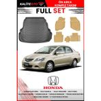 Honda City 2004 Model 4d Bagaj ve Pro Serisi Havuzlu Bej Paspas Takımı - Siyah