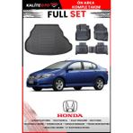 Honda City 2010 Model 4d Bagaj ve Pro Serisi Havuzlu Paspas Takımı - Siyah