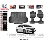 Honda City 2021 Model 3D Bagaj Havuzu+4d Havuzlu Paspas Seti - Siyah