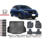 Honda City 2025 Model Bagaj Havuzu Araca Özel Siyah Ekstra Havuzlu Paspas Takımı