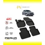 Honda City 7 2019 ve Üstü 4d Havuzlu Paspas - Siyah