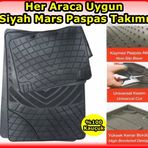 Honda Civic 01-05 Uyumlu Mars Kauçuk Siyah Paspas Seti 11430
