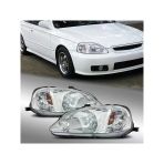 Honda Civic 1999.2000 Uyumlu Krom Usdm Far