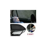Honda Civic 2001-2005 Vtec Uyumlu 2 Adet Oto Yan Cam Güneşliği, Arka Cam Güneşliği/Perde