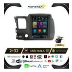 Honda Civic 2005-2012 TESLA Model 2GB + 32GB Kablosuz Carplay Navigasyon Multimedya Sistemi