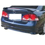 Honda Civic 8 İcin Arka Tampon Alti Fiber 2006-2011